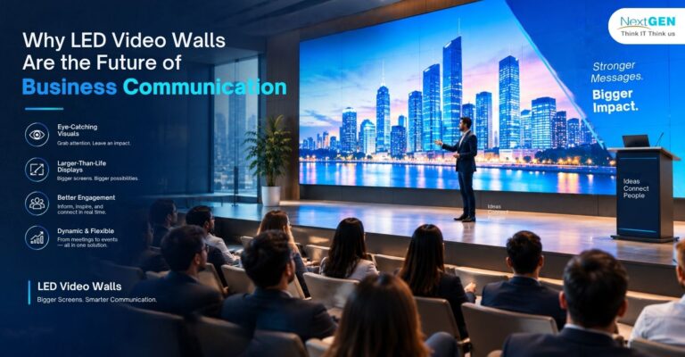 Why LED Video Walls Are the Future of Business Communication