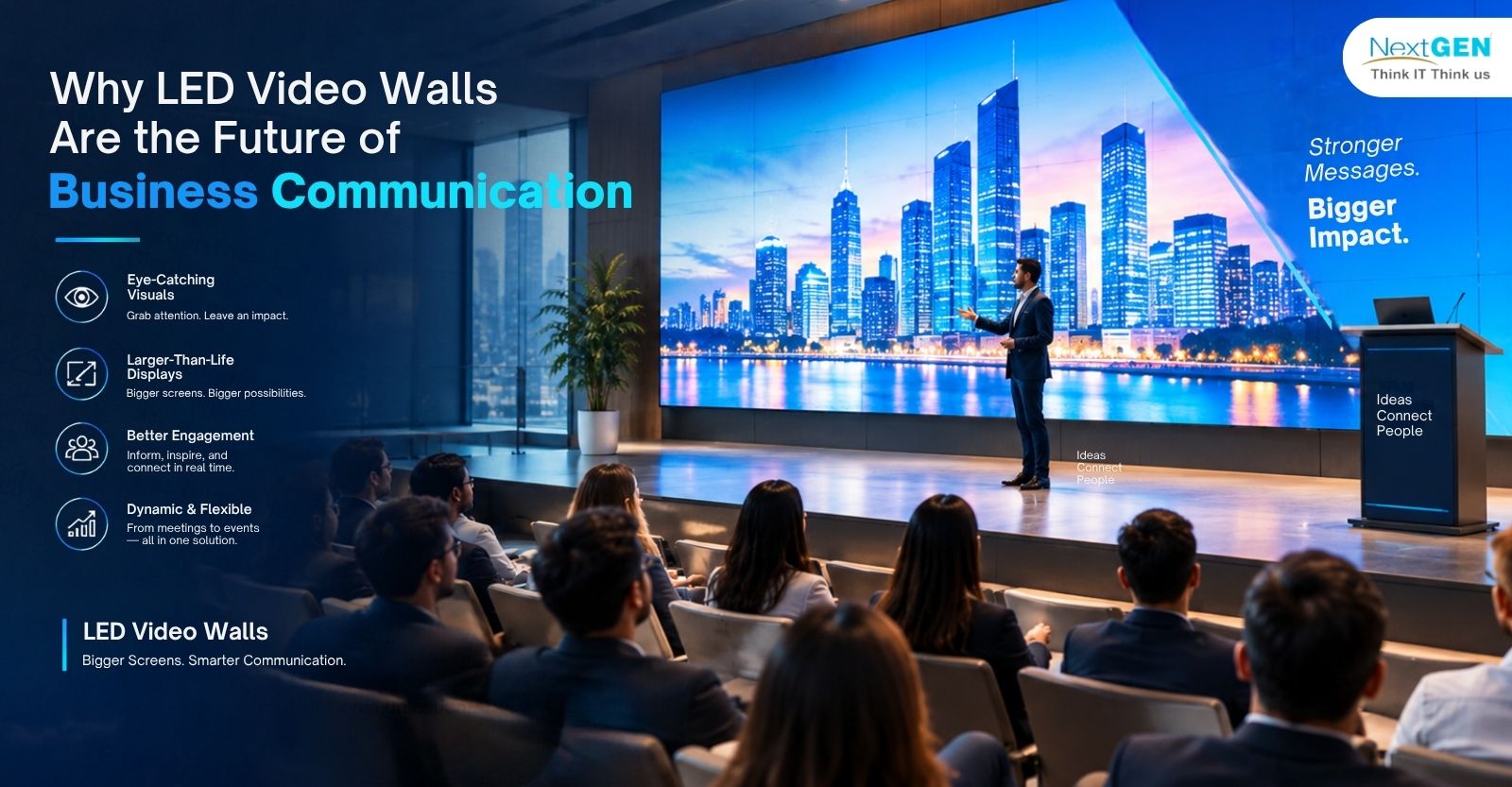Why LED Video Walls Are the Future of Business Communication